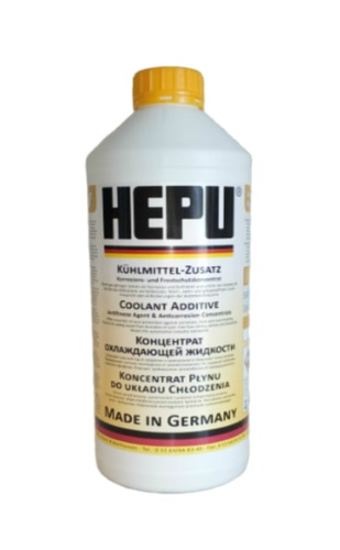 HEPU  Антифриз  Coolant G11 концентрат желтый 1,5 л P999YLW