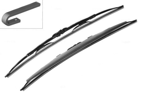 BOSCH Комплект каркасных щёток 2шт Twin Spoiler 601S 600/400 мм 3397010297
