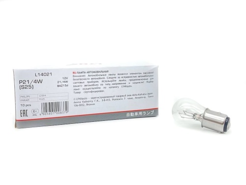 LYNX L14021 Лампа 12V P21/4W 21/4W