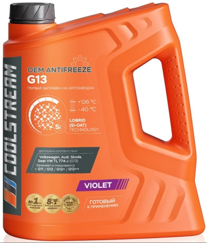 Антифриз Cool Stream QRR фиолет. (5л) СS011202