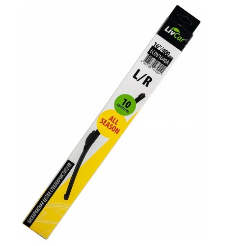 LIVCAR WIPER ALL SEASON Щетка стеклоочистителя (бескаркасная) LCDV1640A /LCDV1640ALL400мм