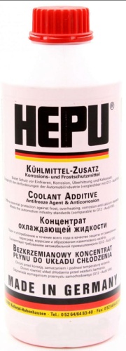 HEPU  Антифриз  Coolant G12 концентрат красный 1,5 л P999G12