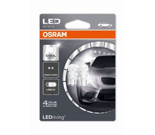 Osram 2825DWP-02B COOL WHITE W5W 12V 1W 2 шт