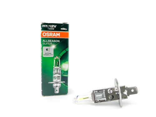 Osram 64150ALS Автолампа головного света Н1 55W 12V P14,5S всесезонная +30%