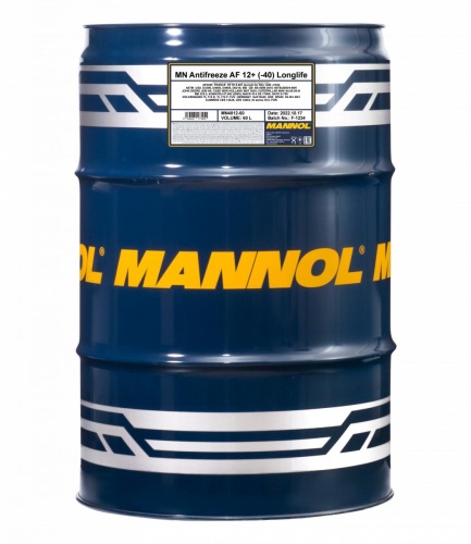 Mannol Antifeeze AF12+ Red -40 Longlife (60л) 2027