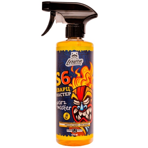 LERATON S6 Кварцевый состав для быстрого блеска и гидрофоба (473мл) PS012565