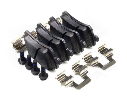 Дисковые тормозные колодки задние TRW GDB1763 для Audi, Volkswagen (4 шт.)