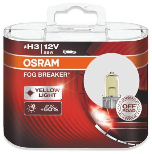 Osram 62151FBR-HCB FOG BREAKER H3 12V 55W 2 шт