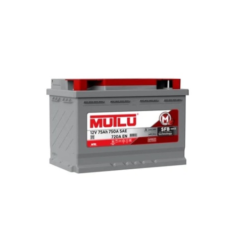 Аккумулятор MUTLU SFB 75А/ч 720А 12В обр. полярн. станд. (Европа) клеммы L3.75.072.A