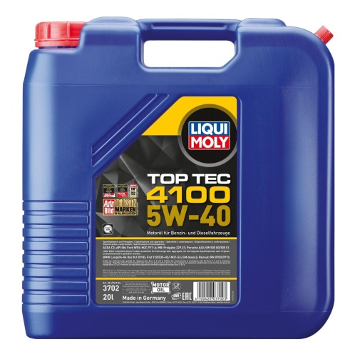 LIQUI MOLY Top Tec 4100 5w40 (20л) 