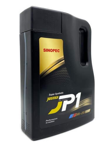 Sinopec JUSTAR JP1 C5/SP 0W-20 Engine Oil 4л  0609100063010012