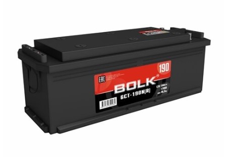 Аккумулятор BOLK Standart 190 А/ч R+ (4) 514x218x210 EN 1200 А  B1903LK