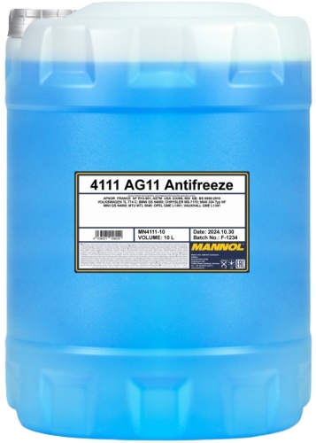 Mannol Antifreeze MN AG11 Longterm (10л) 411110