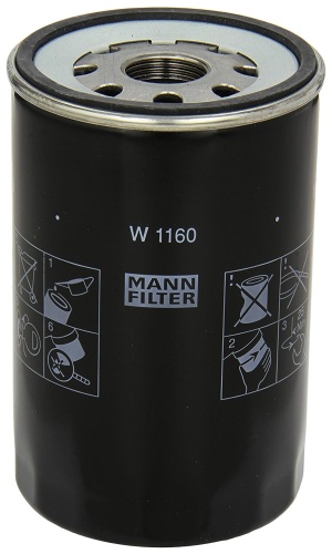 Фильтр масляный MANN W1160