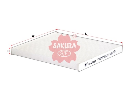 Sakura Фильтр салонный CA28150 (CU24004. K1423. SA 1281)