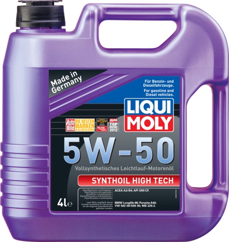 LIQUI MOLY Synthoil High Tech 5w50 (4л) 9067