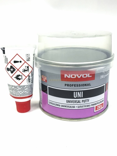 Шпаклевка универсальная NOVOL UNI (0.25 кг) 1100