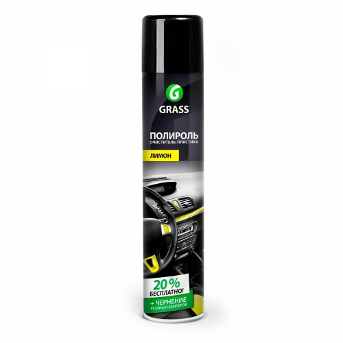 GRASS Полироль пластика Dashboard Clener лимон 750мл 1201071
