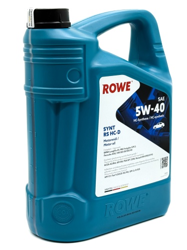 Rowe HIGHTEC SYNT RS 5W-40 HC-D (5л) 20163005099