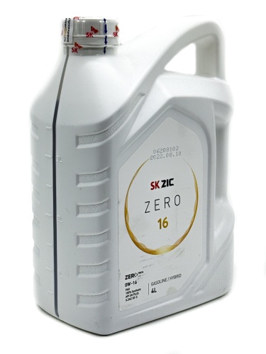 ZIC ZERO 16 0W-16 (4л) 162034