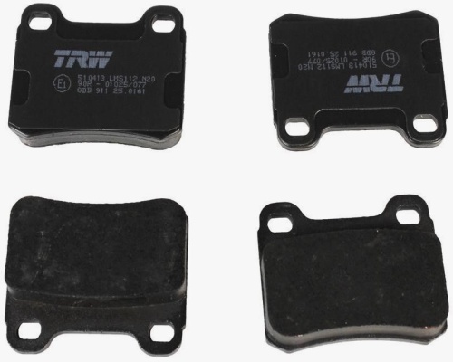 TRW Тормозные колодки задние GDB911