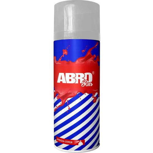 ABRO RUS краска-спрей грунт серая матовая (473мл) SPO089R