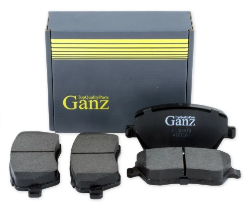 GANZ Колодки тормозные передние GIJ09013 (GDB3332) Lada Largus 12-,Vesta 15-, Almera G15