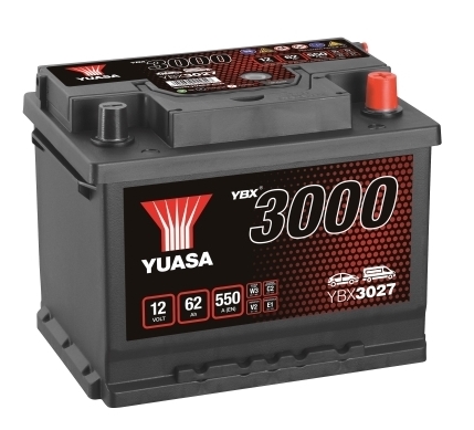 Аккумулятор Yuasa 62Ач 550А об. пол (- +) 242x175x190