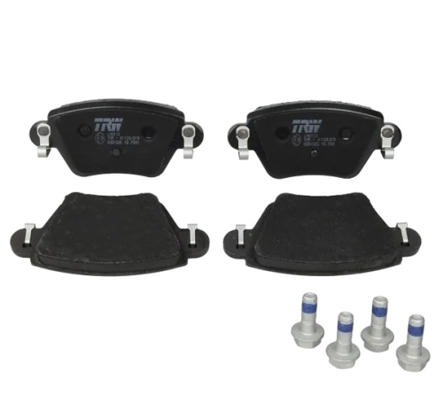 Дисковые тормозные колодки задние TRW GDB1525 для Ford Mondeo, Jaguar X-Type, Renault Kangoo (4 шт.)