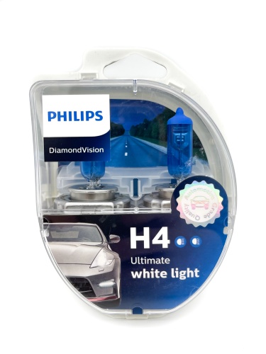 12342DVS2 PHILIPS Комплект ламп 12V H4 60/55W Dimond Vision