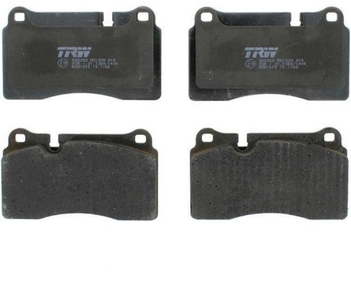 Дисковые тормозные колодки передние TRW GDB1670 для Volkswagen Touareg (4 шт.)