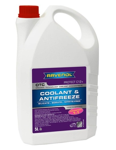 Ravenol Антифриз -65С (5л) красный