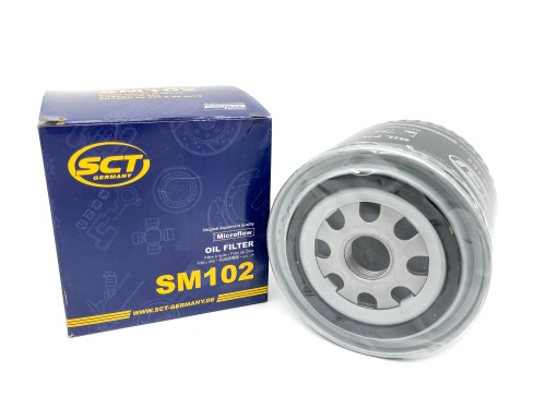 Фильтр масляный SCT SM102 ВАЗ 2101 (W920/21)