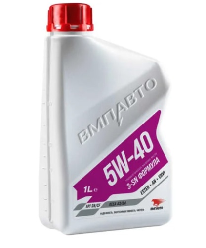 ВМПАВТО Motive 5w40 (A3/B4, SN/CF) (1л) 9222
