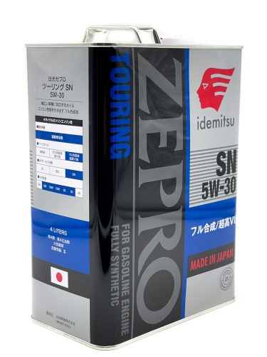 IDEMITSU Zepro Touring F-S SP/SN/GF-6A 5W-30 (4л) 1845-004/4251-004/30014041-004