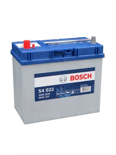 Аккумулятор BOSCH Silver S4 022 45 А/ч 330А 238x129x227 545 157 033 (+ -)
