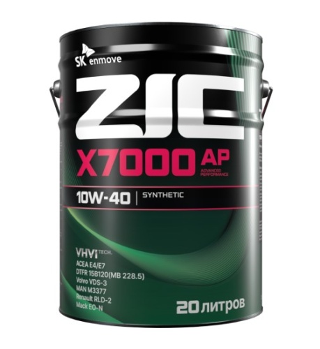 ZIC X7000 AP 10W-40 (20л) 192606