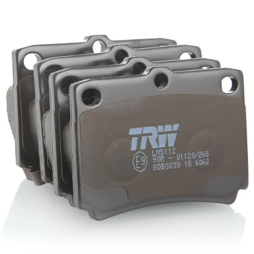 Дисковые тормозные колодки задние TRW GDB3239 для Mitsubishi Pajero Sport, Montero (4 шт.)