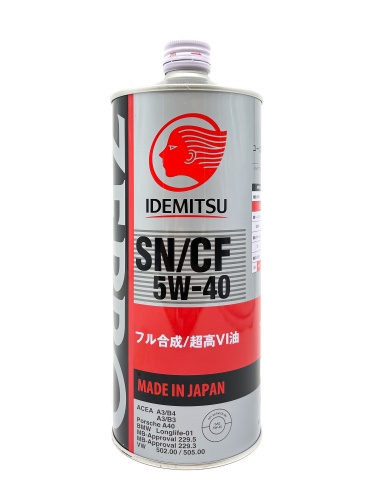 IDEMITSU Zepro Euro Spec F-S SP 5W-40 (1л) 1849-001