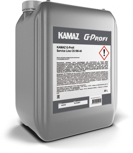 KAMAZ G-Profi Service Line CS CI-4 5w40 (20л) 253142333