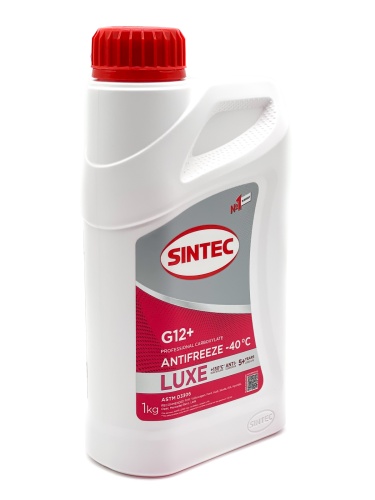 Антифриз Sintec LUXE G12+ красный (1кг) 990550 