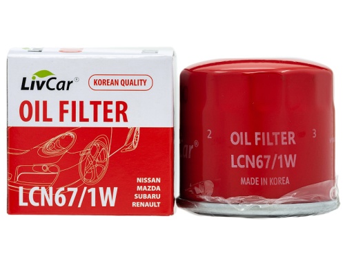 Фильтр масляный LIVCAR LCN67/1W (W67/1)