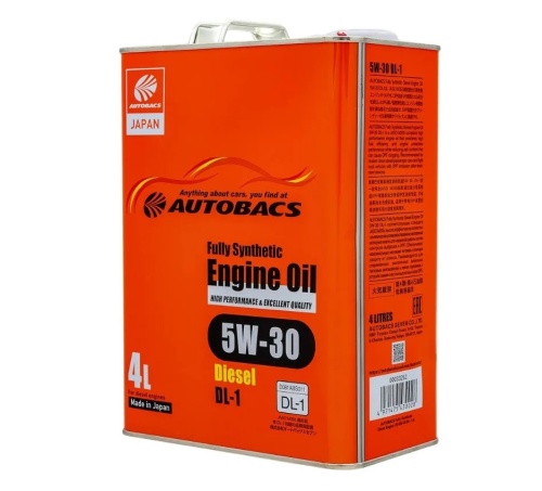 AUTOBACS Engine Oil FS DIESEL DL-1 5W30 (4л) A00033252