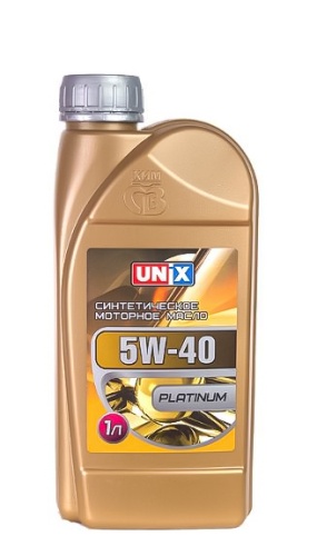 UNIX PLATINUM 5w-40 SN/CF (син.) 1л 4605348