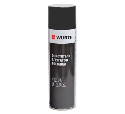 WURTH Очиститель тормозов и агрегатов Black Edition 500мл WURTH 5988000355053