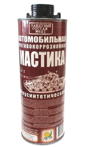 Мастика антикор. полусинтетическая №621 Петр (1л) ПОД ПИСТОЛЕТ