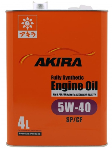 AKIRA ENGINE OIL FS 5W40 SP/CF/GF-6A (4л) A00032242-004