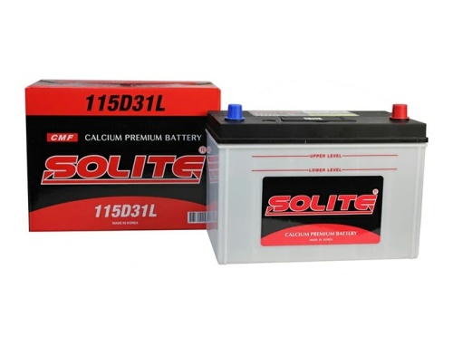 Аккумулятор Solite 95Ah 750A Asia (борт) об. пол. (- +) 306x170x225