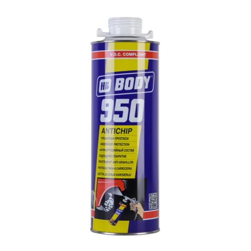 BODY 950 Антигравий под пистолет белый (1л) 9500100001