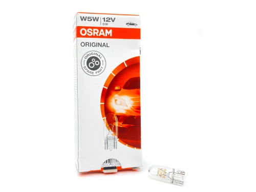 Osram 2825 Лампа W5W (5W) W2.1x9.5d Original 12V 2825 